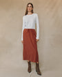 Bella DahlBack Slit Skirt - Autumn AmberSkirts