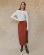 Bella DahlBack Slit Skirt - Autumn AmberSkirts