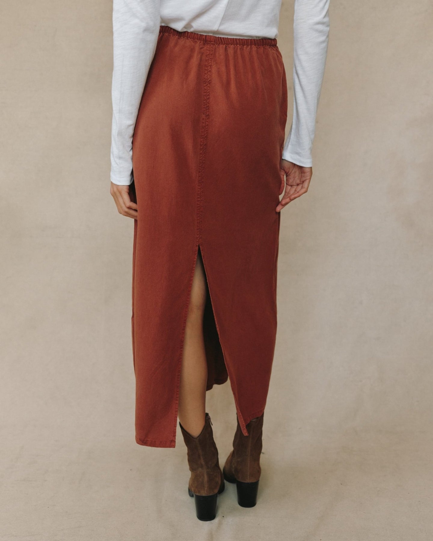 Bella DahlBack Slit Skirt - Autumn AmberSkirts