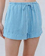 Bella DahlBanded Stripe Short - Coastal Stripe WashShorts