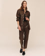 Bella DahlBelted Utility Jacket - CappuccinoCoats & Jackets