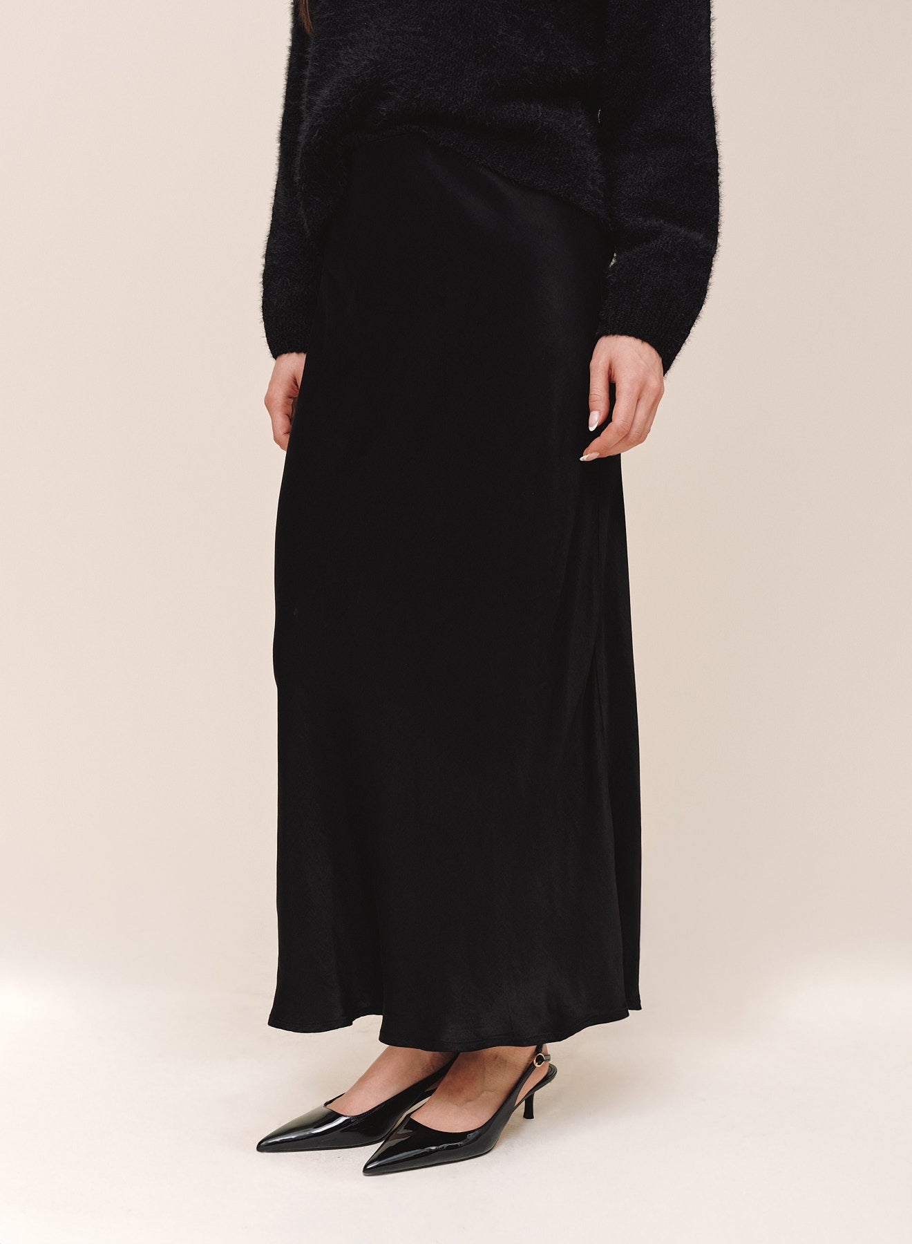 Bella DahlBias Maxi Skirt - BlackSkirts