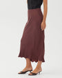 Bella DahlBias Maxi Skirt - Black CherrySkirts