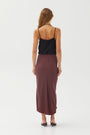 Bella DahlBias Maxi Skirt - Black CherrySkirts