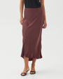 Bella DahlBias Maxi Skirt - Black CherrySkirts
