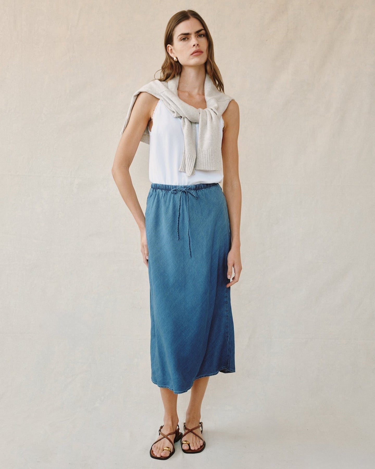 Bella DahlBias Skirt - Moonlit WashSkirts