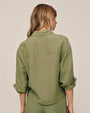Bella DahlBoxy Shirt - Olive LeafTops