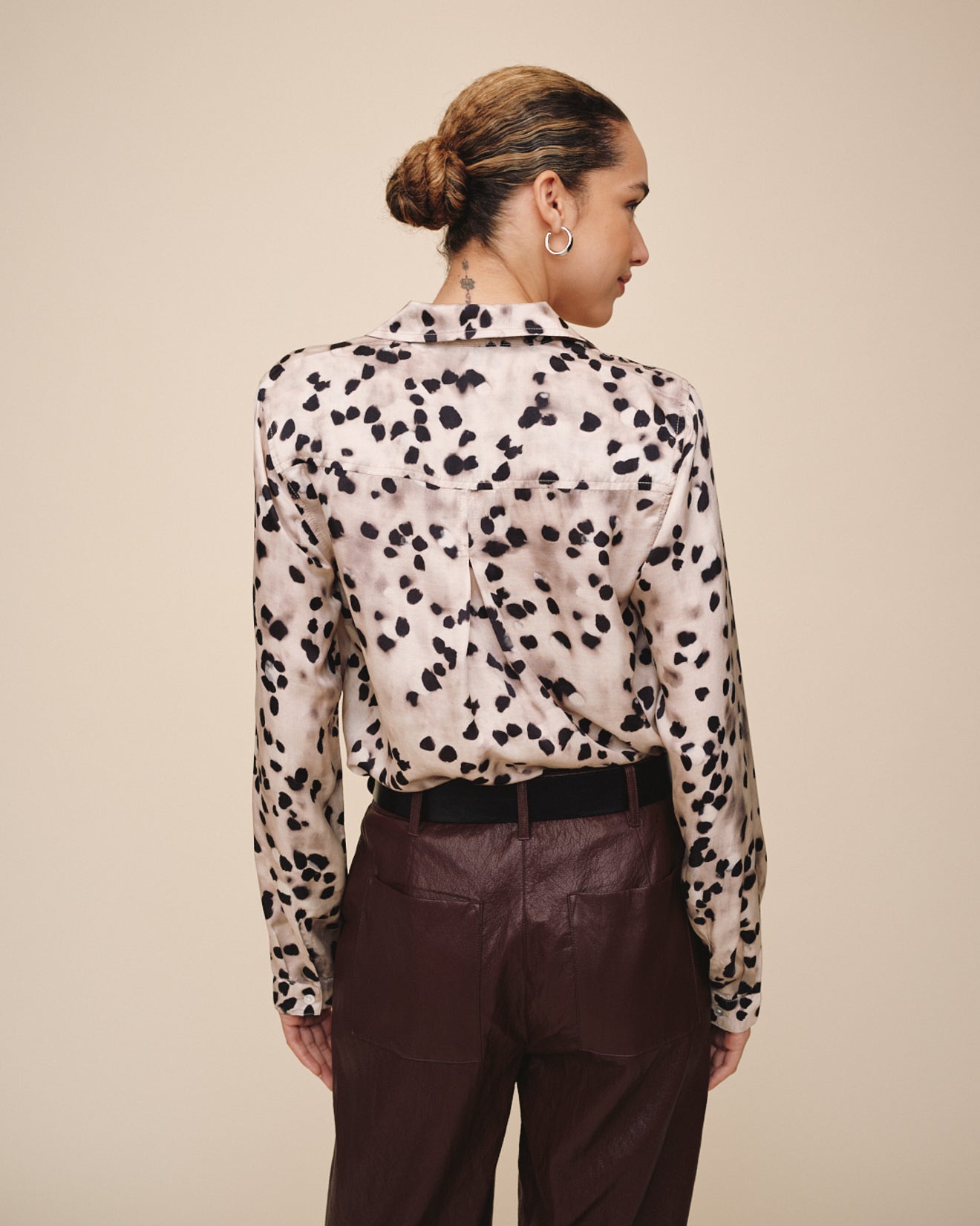 Bella DahlButton Down Shirt - Winter ShadowTops