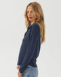 Bella DahlButton Up Knit Top - Endless SeaTops