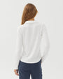 Bella DahlButton Up Knit Top - WhiteTops