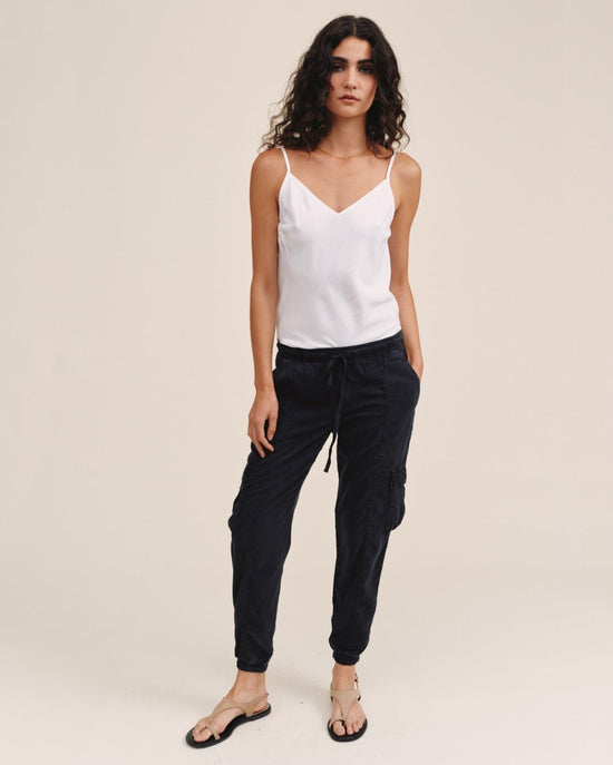 Bella Dahl Cargo Jogger - Vintage Black