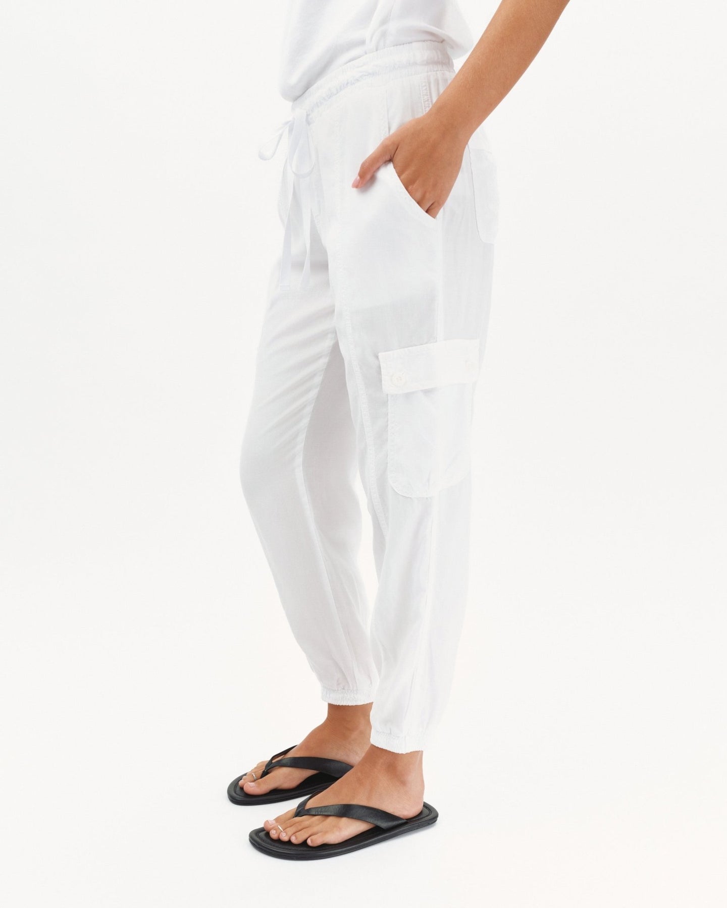 Bella DahlCargo Track Pants - WhitePants