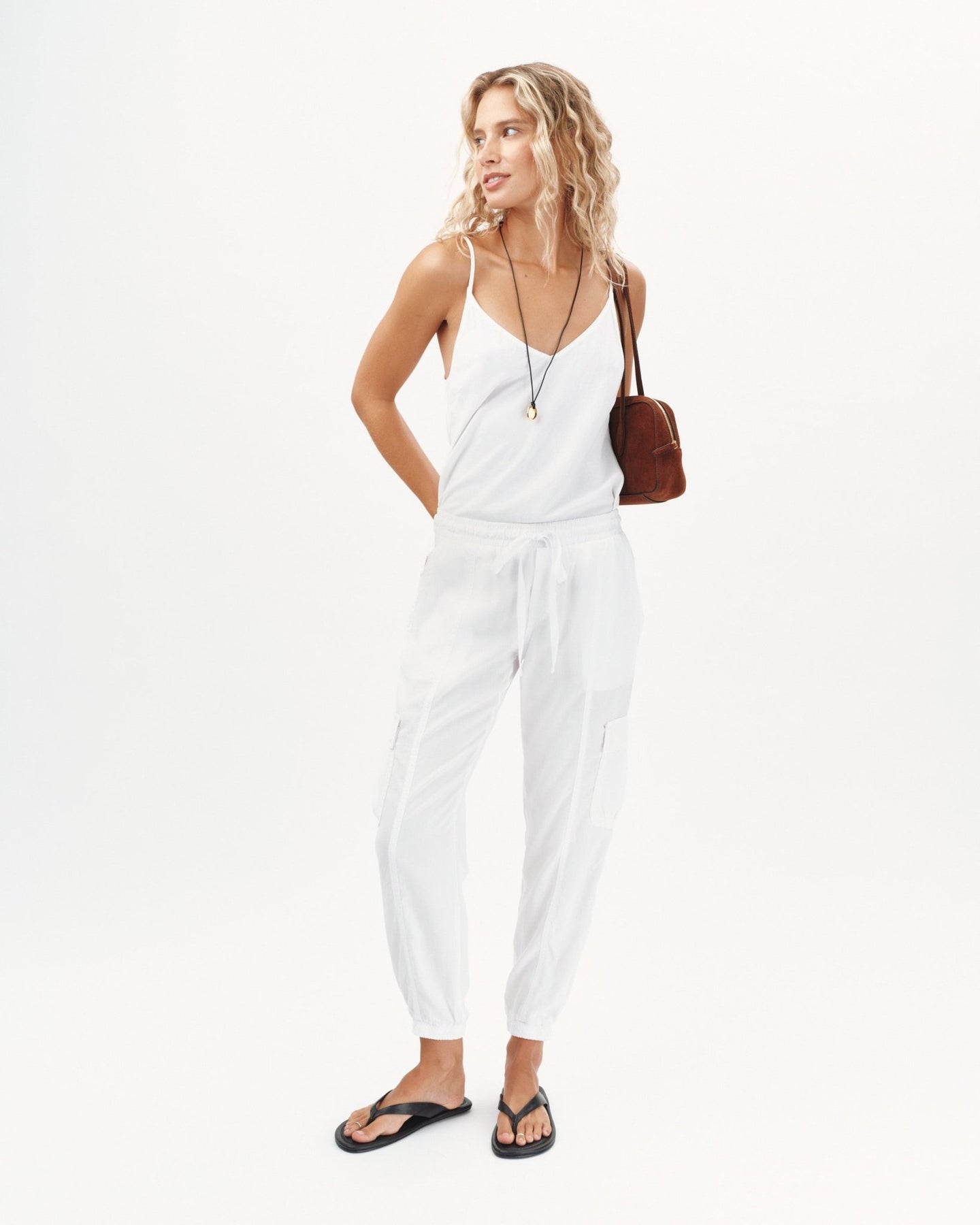 Bella DahlCargo Track Pants - WhitePants