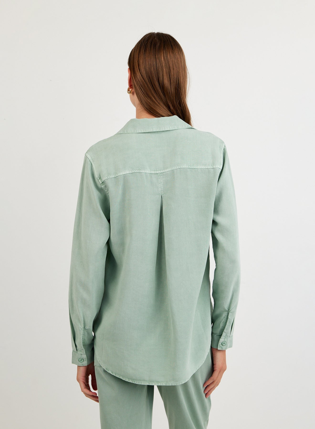 Bella DahlClassic Button Down - Oasis GreenTops