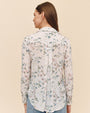 Bella DahlClassic Button Down - Painted Petals PrintTops