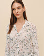 Bella DahlClassic Button Down - Painted Petals PrintTops