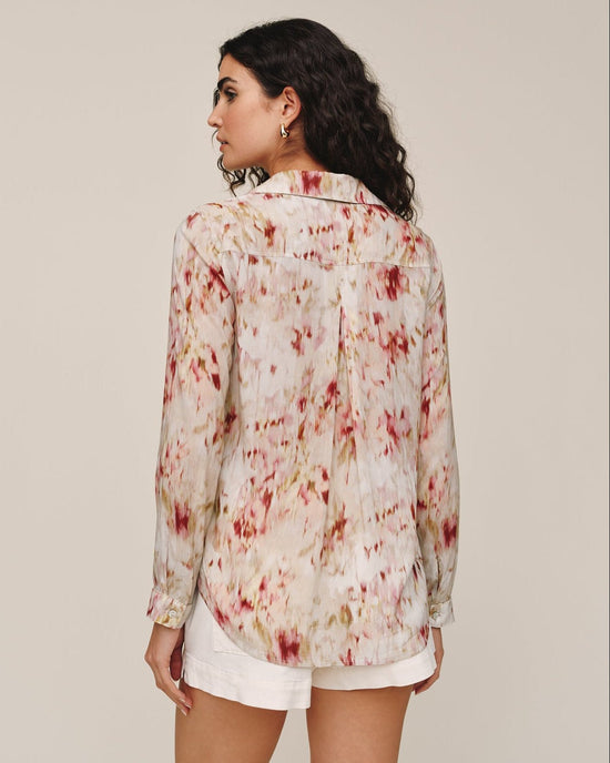 Bella Dahl Classic Button Down - Paradise Bloom Print View 2