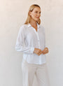 Bella DahlClassic Button Down Shirt - WhiteTops
