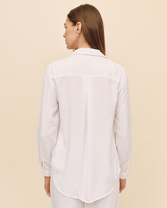 Bella Dahl Classic Button Down - White View 2