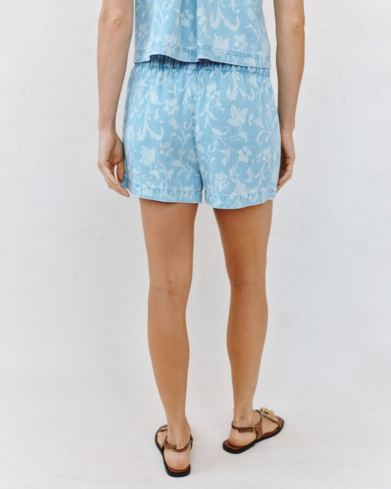 Bella Dahl Clean Front Catalina Short - Vintage Fleur Denim View 2