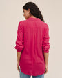 Bella DahlClean Shirt With Roll Sleeve - Pink ParadiseTops