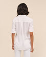 Bella DahlClean Shirt With Roll Sleeve - WhiteTops