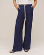 Bella DahlClean Waist Pintuck Wide Leg - Nautical NightPants