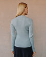 Bella DahlCollared Button Down Sweater - Heather GreySweaters