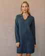 Bella DahlCollared Pullover Sweater Dress - CharcoalDresses