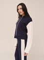 Bella DahlContrast Hoodie - Midnight FrostTops