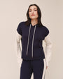 Bella DahlContrast Hoodie - Midnight FrostTops