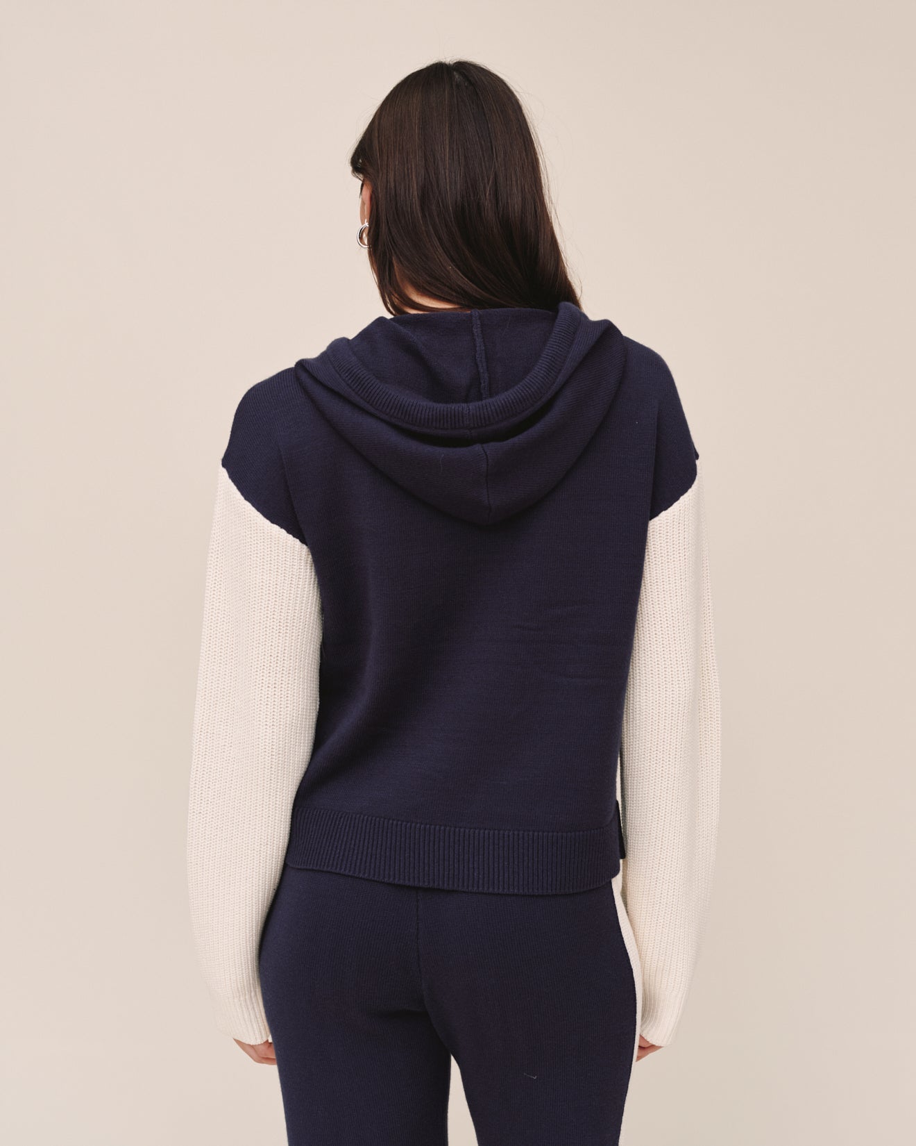 Bella DahlContrast Hoodie - Midnight FrostTops