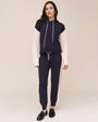 Bella DahlContrast Stripe Knit Jogger - Midnight FrostJoggers