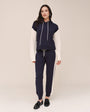 Bella DahlContrast Stripe Knit Jogger - Midnight FrostJoggers