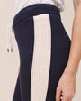Bella DahlContrast Stripe Knit Jogger - Midnight FrostJoggers