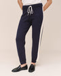 Bella DahlContrast Stripe Knit Jogger - Midnight FrostJoggers