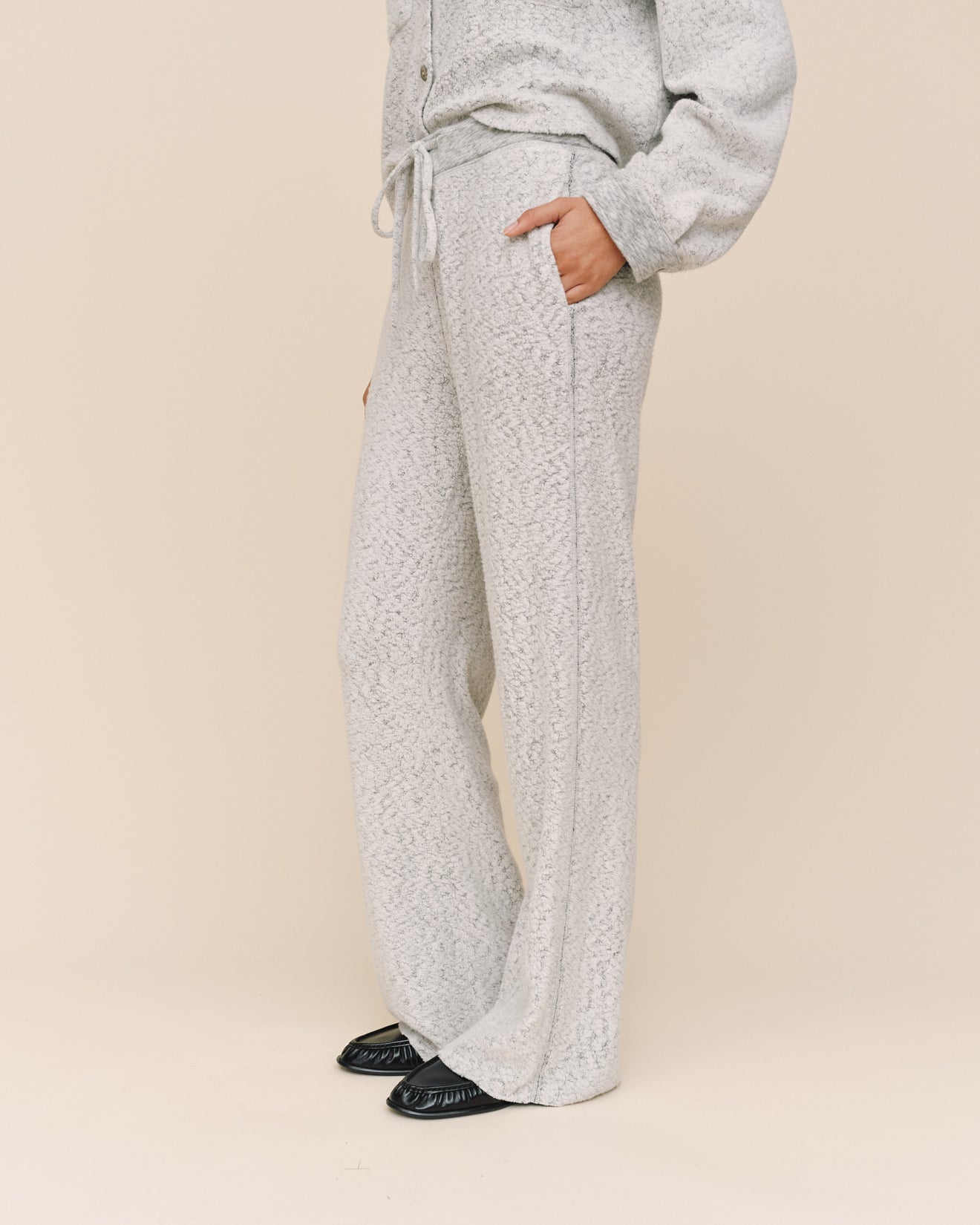 Bella DahlContrast Wide Leg Pant - Winter StormPants