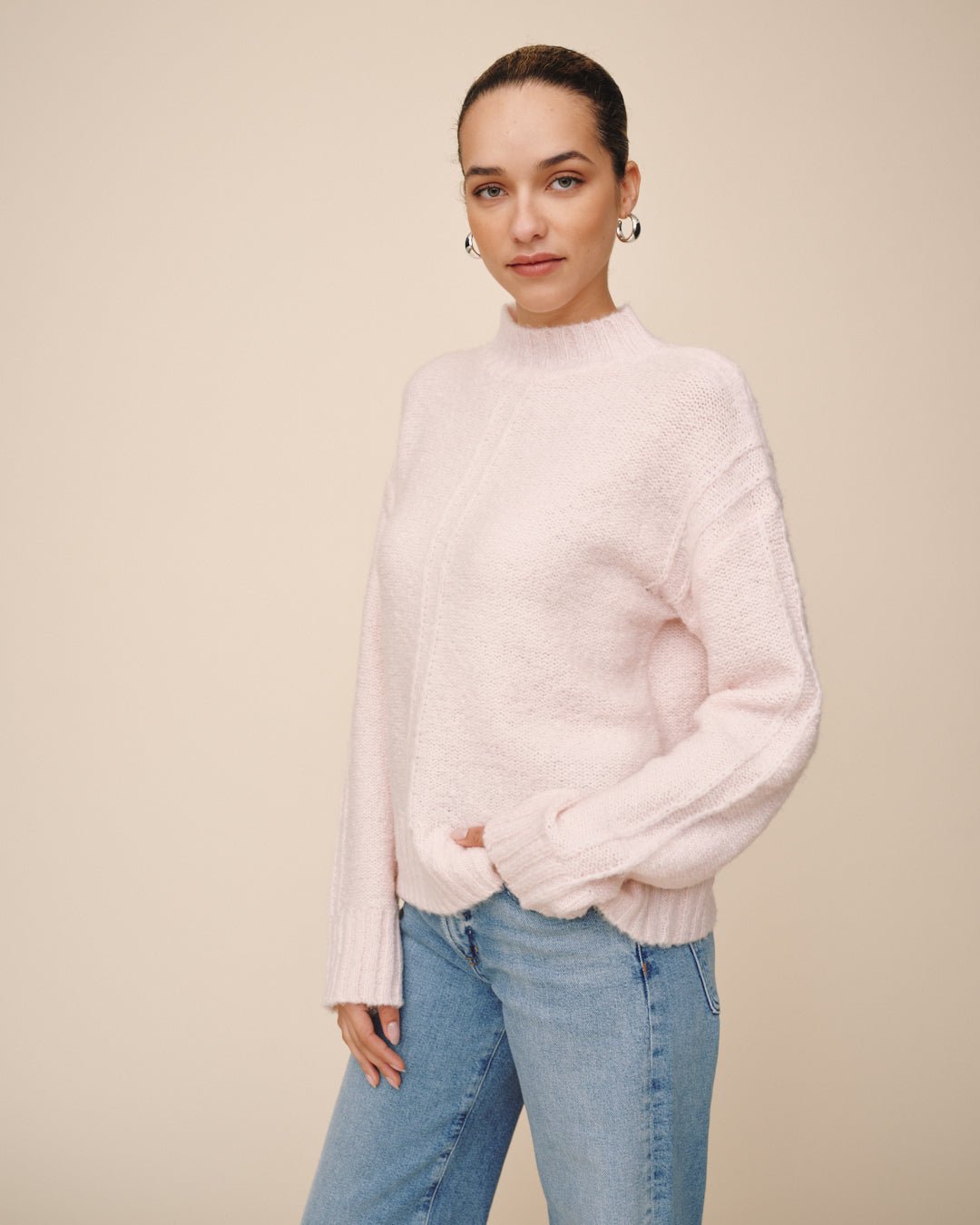 Bella DahlCozy Sweater - Cherry BlossomSweaters