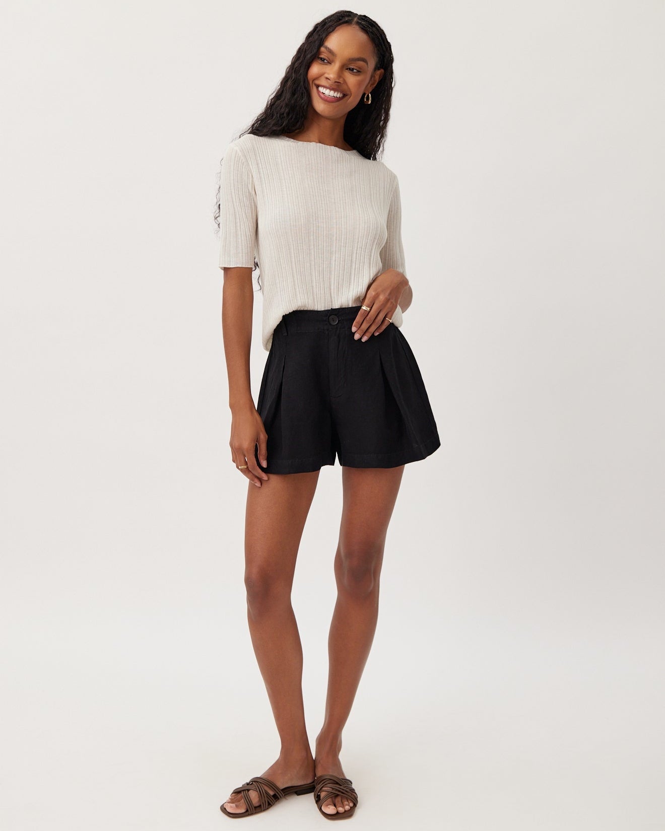 CULOTTE SHORT BLK - Bella Dahl