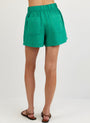 Bella DahlDouble Pleat Short - Aqua GreenShorts