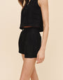 Bella DahlDouble Pleat Short - BlackShorts