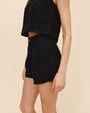 Bella DahlDouble Pleat Short - BlackShorts