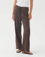 Bella DahlDrawstring Jean - Dark ChestnutPants