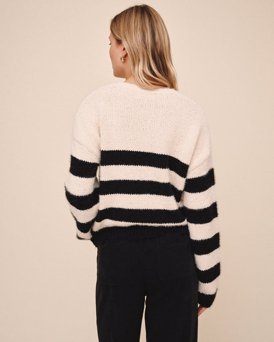 Bella Dahl Drop Shoulder Sweater  - Clay Stone View 2