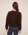 Bella DahlDrop Shoulder Sweater - Dark ChestnutSweaters