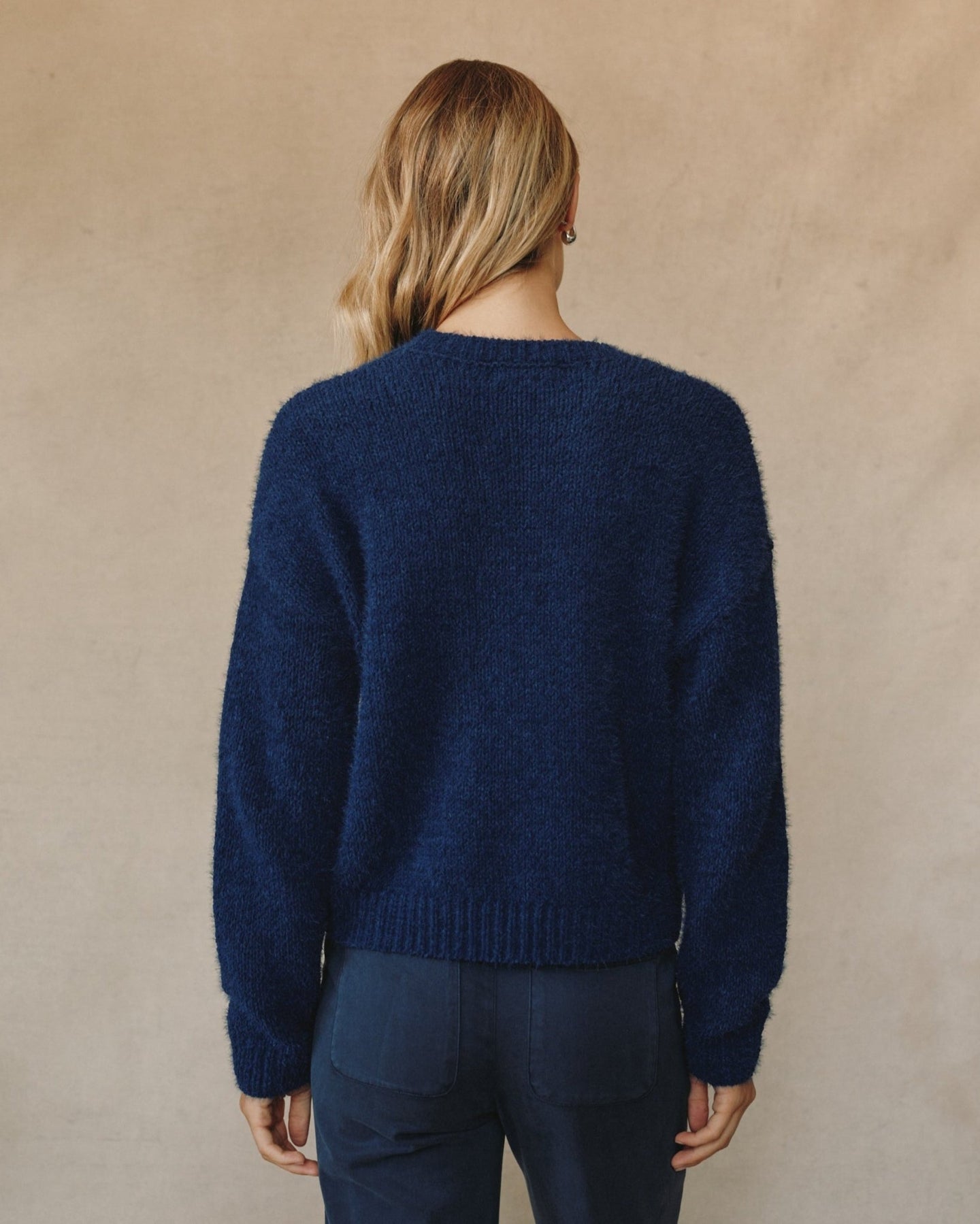 Bella DahlDrop Shoulder Sweater - Eclipse BlueSweaters