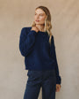 Bella DahlDrop Shoulder Sweater - Eclipse BlueSweaters