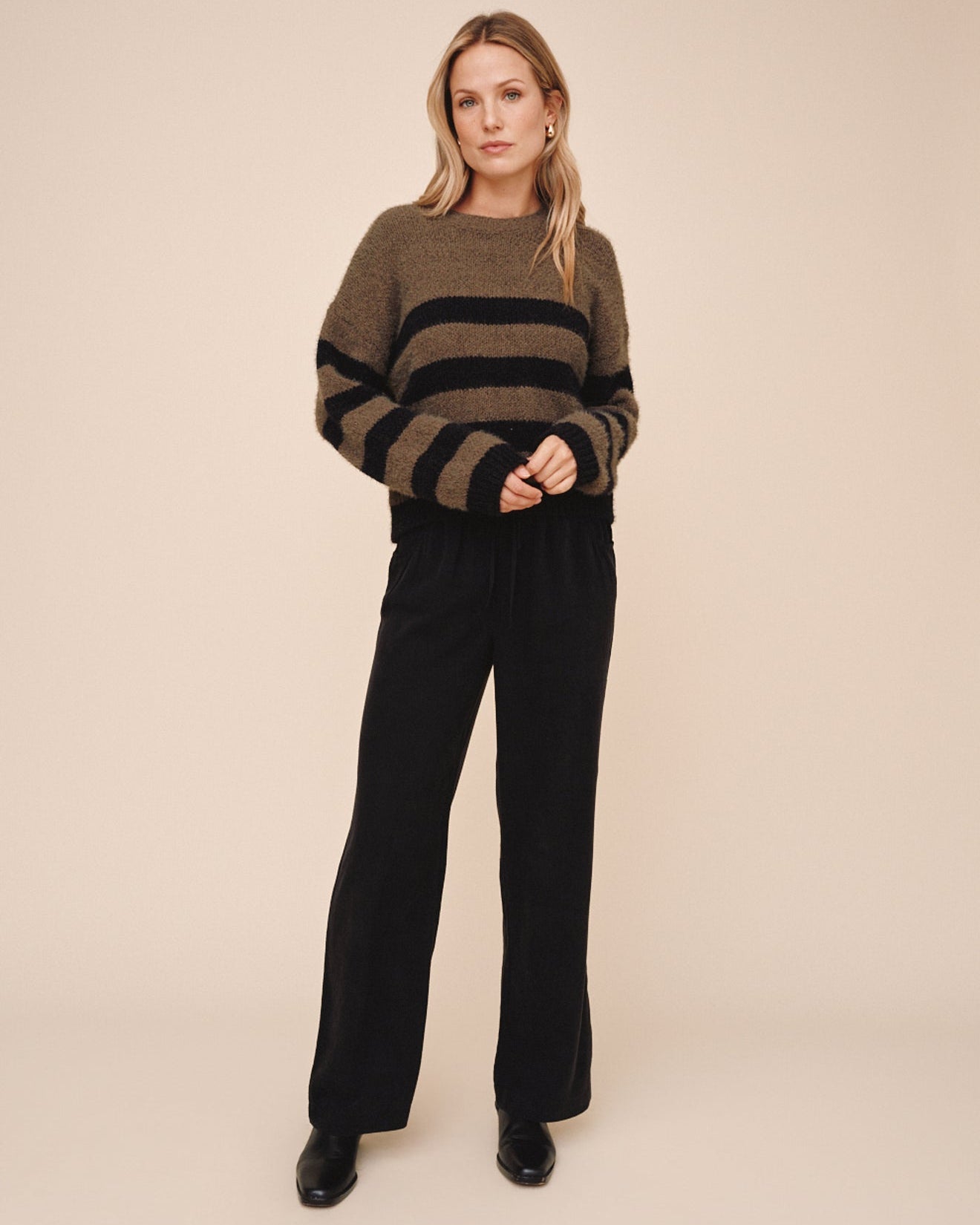 Bella DahlDrop Shoulder Sweater - Meadow MossSweaters