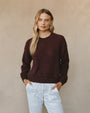 Bella DahlDrop Shoulder Sweater - Pinot NoirSweaters