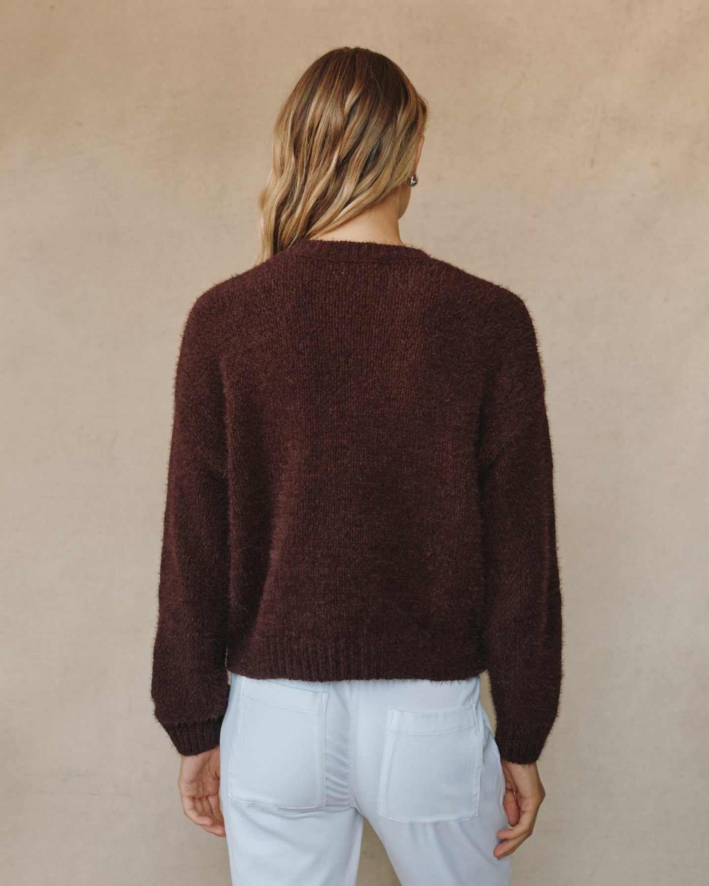 Bella DahlDrop Shoulder Sweater - Pinot NoirSweaters